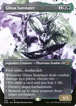 Glissa Sunslayer (Showcase)R Phyrexia: All Will Be One 318 NM - Image 1