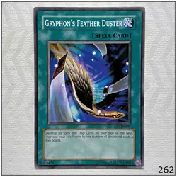 Gryphon's Feather Duster - IOC-EN091 - Common Unlimited Yugioh - Image 1