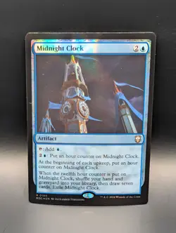 MTG - Midnight Clock - RIPPLE FOIL - Artifact - M3C #189 - Rare - Image 1