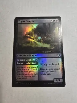 Topaz Dragon Commander Legends: Battle for Baldur's Gate Foil - Image 1