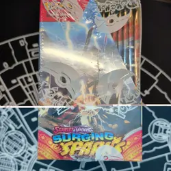 Pokemon TCG: Surging Sparks Factory Sealed Booster Box - Image 3