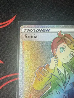 Sonia 203/192 Secret Rare Full Art Holo Trainer Rebel Clash Pokemon Card - Image 4