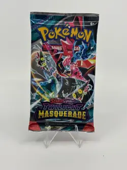 Pokemon TCG: SV06 - Twilight Masquerade Factory Sealed Booster Pack Random Art - Image 1