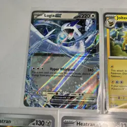 Pokemon Prismatic Evolutions Cards Lot of 7 Holo and Reverse Holo Rare Lugia EX - Image 2
