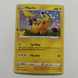 Pokemon TCG General Mills 25th Anniversary Pikachu #SWSH039 Black Star Promo 1 - Image 1