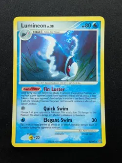 M/NM Pokemon Lumineon Holo Card 4/100 Stormfront - Image 1