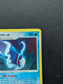 M/NM Pokemon Lumineon Holo Card 4/100 Stormfront - Image 3