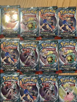 Lot of (32) Pokemon TCG Journey Together Booster Packs SEALED - Image 3