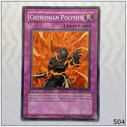 Chthonian Polymer - EEN-EN057 - Common Unlimited Yugioh - Image 1