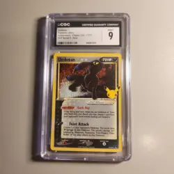 2021 Pokemon Celebration Umbreon Gold Star 17/17 Classic Collection CGC 9 Mint - Image 4