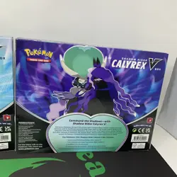 Pokemon TCG Ice & Shadow Rider Calyrex V Box Factory Sealed Set of 2 820650809002 - Image 5