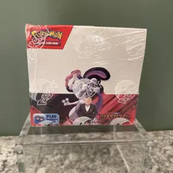 Pokemon TCG Destined Rivals Booster Box SV10 New Sealed with Acrylic Case - Image 1