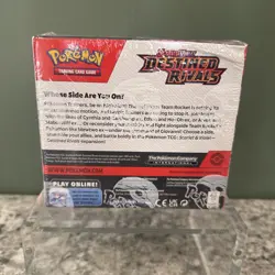 Pokemon TCG Destined Rivals Booster Box SV10 New Sealed with Acrylic Case - Image 4