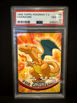 1999 Topps Pokemon T.V. Charizard, Blastoise, Venusaur Set PSA 10 - Image 2