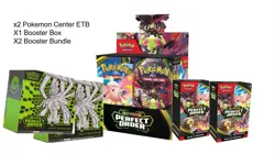 Perfect Order Pokemon: 2 PKC ETBs, 1 Booster Box, 2 Booster Bundles.PRESALE 3/27 - Image 1