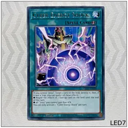 Cyber Energy Shock - LED7-EN034 - Rare 1st Edition Yugioh - Image 1