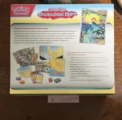 Pokemon Scarlet & Violet Paradox Rift Elite Trainer Box Roaring Moon SEALED - Image 2