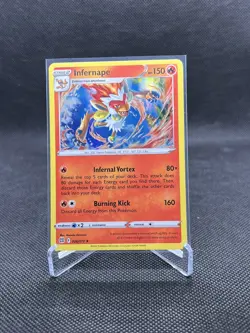 Pokemon TCG Infernape Sword & Shield: Brilliant Stars 026/172 Holo Holo Rare - Image 1