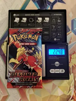 (VERY HEAVY) 22.48g Pokemon TCG Destined Rivals Booster Pack (SEALED)✅ - Image 1