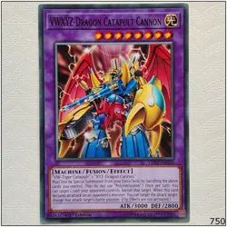 VWXYZ-Dragon Catapult Cannon - LED2-EN028 - Common 1st Edition Yugioh - Image 1