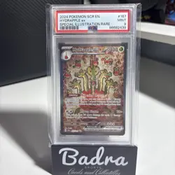 2024 Pokemon TCG SV Stellar Crown Hydrapple ex #167/142 – PSA 9 Mint - Image 1