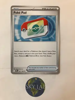Poke Pad 081/088 x4 - NM Perfect Order Pokemon Playset M/NM - Image 2