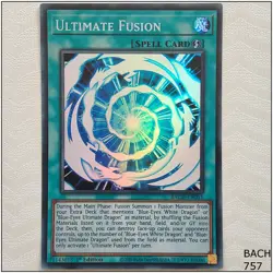 Ultimate Fusion - BACH-EN051 - Super Rare 1st Edition Yugioh - Image 1