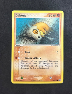 2004 POKEMON EX FIRERED & LEAFGREEN 60/112 CUBONE - LP - Image 1