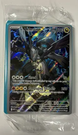 Pokemon TCG Ascended Heroes ETB N’s Zekrom Promo 031 SEALED - Image 1