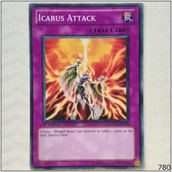Icarus Attack - SDDL-EN039 - Common 1st Edition Yugioh - Image 1