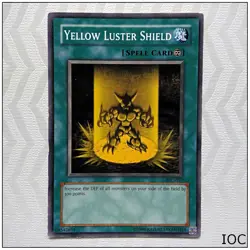 Yellow Luster Shield - IOC-037 - Common Unlimited Yugioh - Image 1
