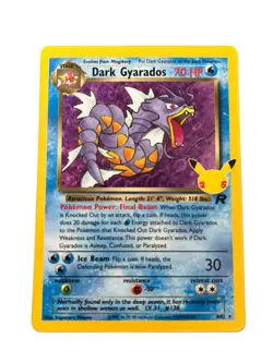 2021 Pokemon Dark Gyarados 8/82 Celebrations Classic Collection Holo NM - Image 1
