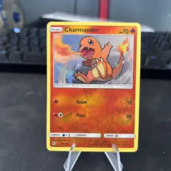 Charmander 7/68 Reverse Holo Common Hidden Fates Pokemon 2019 - Image 1