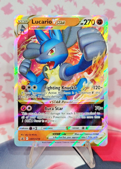 Lucario VSTAR SWSH214 Sword & Shield Black Star Promo Pokemon TCG NM - Image 1