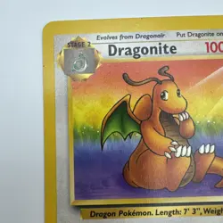 Dragonite #19/62 - Pokemon Fossil 1998 - Unlimited Non-Holo Rare - Image 3