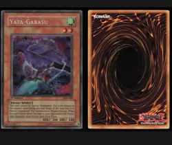 Yata-Garasu LOD-000 LOD Secret Rare 1st Edition FOIL SHIFT ERROR Yu-Gi-Oh - Image 3