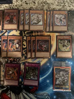 Yugioh Dracotail Branded Deck + Deck Box+Dracotail Playmat + Lukias Field Center - Image 4