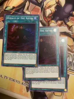 Herald of the Abyss (3x) SOFU-EN063 Super Rare 1st Edition NM YuGiOh - Image 1