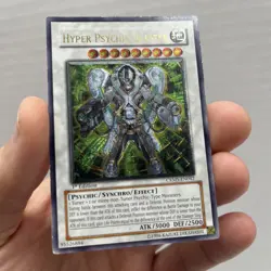 YuGiOh Hyper Pychic Blaster CRMS-EN042 1st Edition Ultimate Rare - Image 1