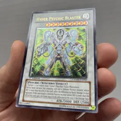 YuGiOh Hyper Pychic Blaster CRMS-EN042 1st Edition Ultimate Rare - Image 3