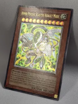YuGiOh TCG Hyper Psychic Blaster/Assault Mode CRMS-EN020 Ultimate 1st LP - Image 2