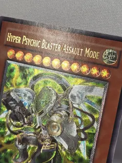 YuGiOh TCG Hyper Psychic Blaster/Assault Mode CRMS-EN020 Ultimate 1st LP - Image 4