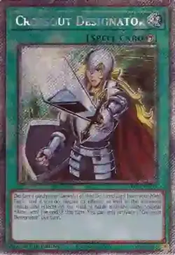 Yugioh! Crossout Designator - RA02-EN063 - Platinum Secret Rare - 1st Edition Ne - Image 1