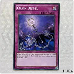 Chain Dispel - DUEA-EN076 - Common Unlimited Yugioh - Image 1