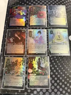 Strixhaven Mystical Archive Japanese Alt Art - 8 foils - 9 regular - 17 card lot - Image 1