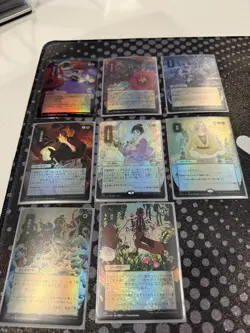 Strixhaven Mystical Archive Japanese Alt Art - 8 foils - 9 regular - 17 card lot - Image 3