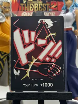 One Piece CG Gear 4 Luffy DON!! CARD Premium Booster The Best Vol 2 DON!! - Image 1