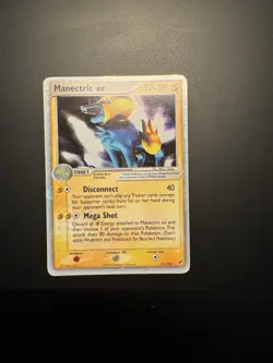 Manetric Ex 101/107 Holo EX Deoxys Pokemon Card - Image 1