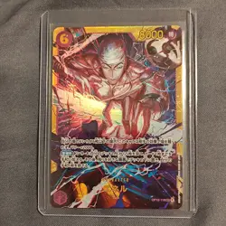 Bandai One Piece CCG OP15-118 Eneru Holo Character Card 8000 Power Cost 6 - Image 1