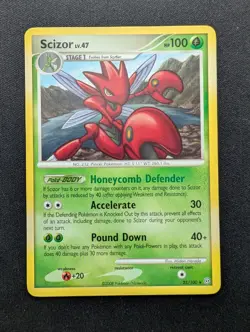 M/NM Pokemon Scizor Regular Card 25/100 Stormfront - Image 1